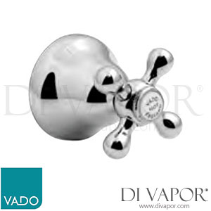 VADO VIC-143-3/4-A/G Victoriana Concealed Stop Valve 3/4