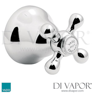 VADO VIC-143/CD-1/2-C/P Victoriana Concealed stop Valve 1/2 Wall Mounted Spare Parts