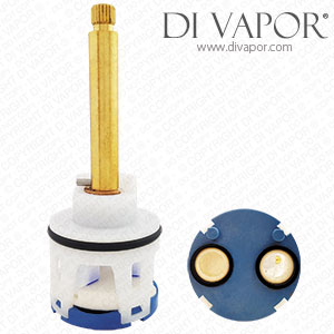 100mm Two Way Diverter Cartridge for Victoria Plum Shower Valves - Cream Version