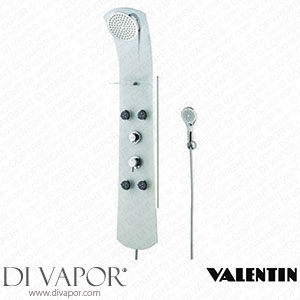 Valentin 499000 408 00 Nautilus Multifunction Shower Panel Thermostatic Tap Spare Parts