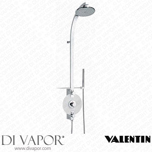 Valentin 514800 000 00 Epure Shower Column with Thermostat White/Chrome Spare Parts