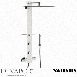 Valentin 525400 408 74 I-Deco Tower Shower Panel White/Chrome Spare Parts