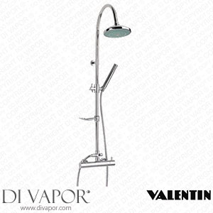 Valentin 666600 000 01 Elle&Lui SoColor Shower Column Chrome Spare Parts