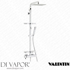 Valentin 667000 000 00 Elle&Lui Touareg 2 Shower Rack Chrome Spare Parts