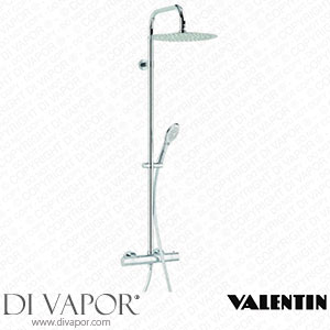 Valentin 667300 000 00 Opium Shower System with Thermostatic Mixer Spare Parts