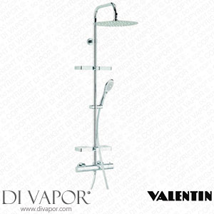 Valentin 668200 000 00 Opium Shower System with Thermostatic Mixer Spare Parts