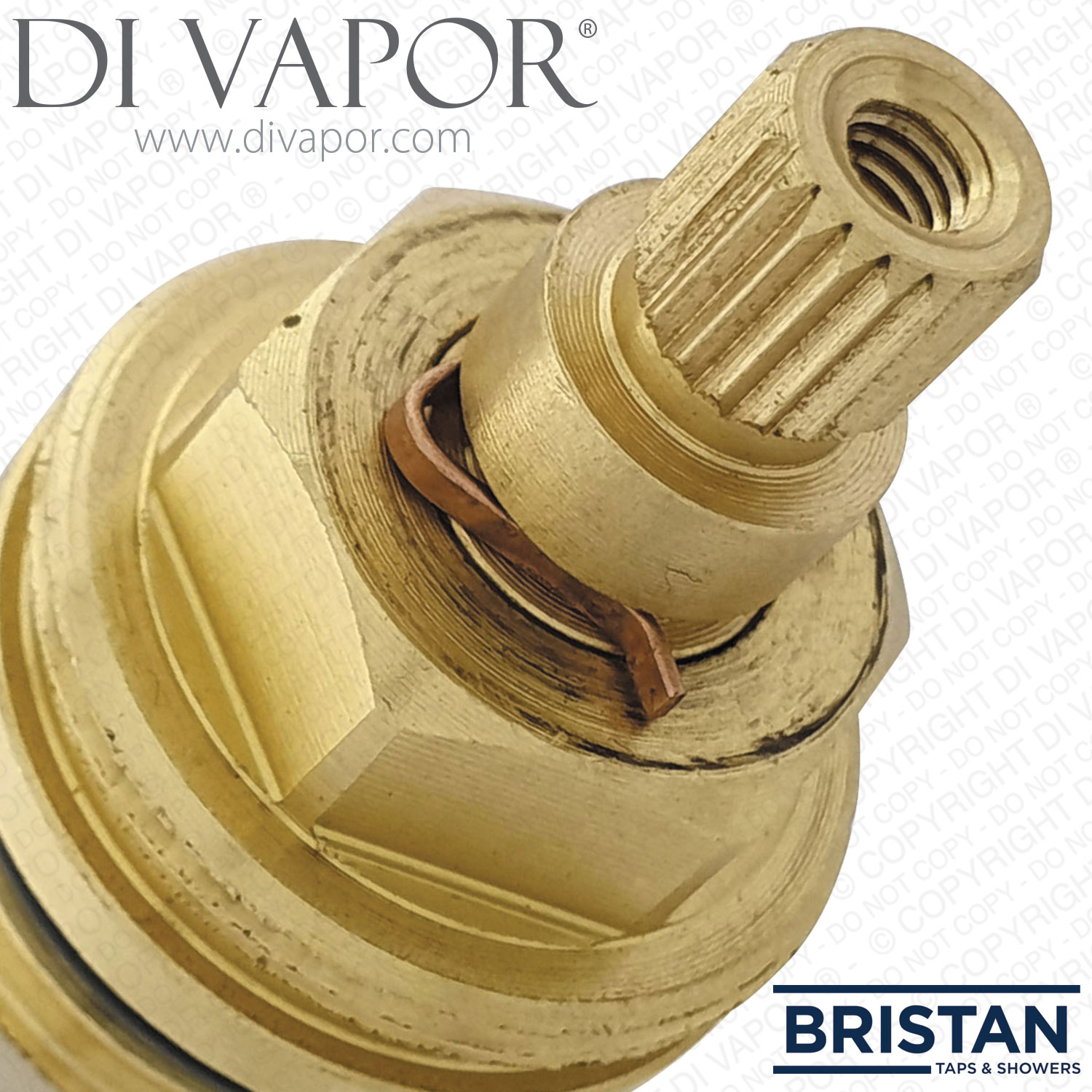 Bristan VLV 04054 Cold Tap Cartridge Replacement Valve 1/2 Inch, 20 Spline Compatible Cartridge Bristan VLV 04054 Cold Tap Cartridge Replacement Valve 1/2 Inch, 20 Spline Compatible Cartridge