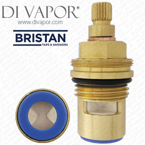 Bristan VLV 04054 Cold Tap Cartridge Replacement Valve - 1/2 Inch, 20 Spline Compatible Cartridge