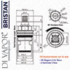 Cold Tap Cartridge Replacement Valve Compatible Cartridge Bristan
