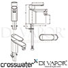 Crosswater VO210DNC Diagram