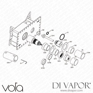 Vola Diverter Spindle 400/800/2400 (VR2213)