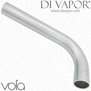 Vola VR629AZ-20 Brushed Chrome Spout