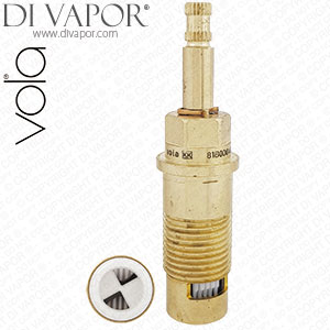 Vola VR697K 3-15mm On/Off Ceramic Disc Cartridge (Hastings) -  Anti-Clockwise Turn to Open