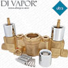 Ultra VRTRIP1 Triple Conc Valve Only (No Thermostatic Cartridge) - Chrome