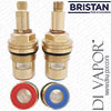 Bristan VS02-C20-LONG-PAIR CD Valve Cartridges Hot Cold