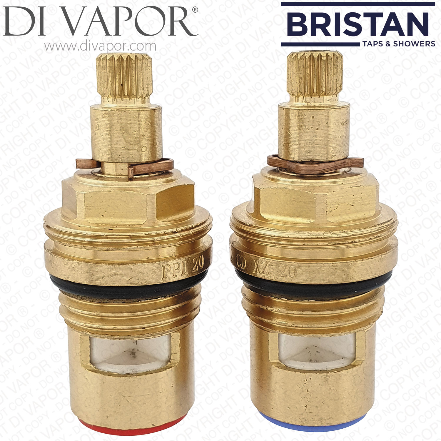 Bristan Vs02 C Cartridges Hot Cold Pair