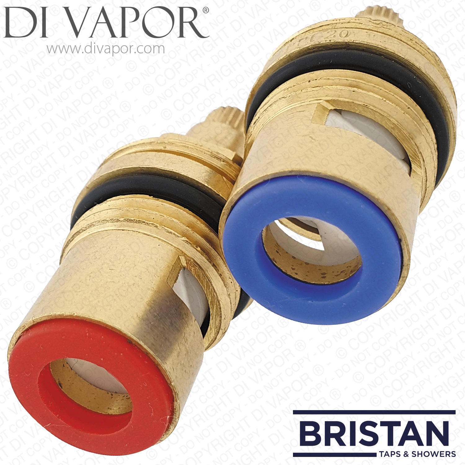 Bristan Vs02 C Cartridges Hot Cold Pair Bristan Vs02 C Cartridges Hot Cold Pair