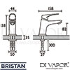 Bristan VT BASNW C Mixer Spare Diagram