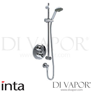 Inta VU40014CP Vue Concealed Shower Valve C/W Flexi Slide Rail Kit Spare Parts