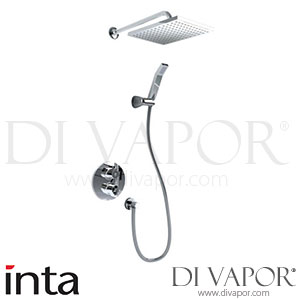 Inta VU80017CP Vue Safe Touch Concealed Thermostatic Shower with Overhead Soaker & Rinse Station Spare Parts