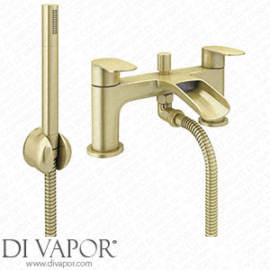 Victorian Plumbing Valencia Brushed Brass Waterfall Bath Shower Mixer incl. Shower Kit - VWFT3BB Spare Parts