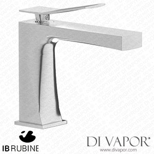 IB Rubinetti WA200SS Wave Monohole Washbasin Mixer Complete with Drain Spare Parts