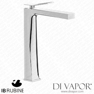 IB Rubinetti WA202CC Wave Tall Monohole Washbasin Mixer Complete with Drain Spare Parts