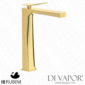 IB Rubinetti WA202IS Wave Tall Monohole Washbasin Mixer Complete with Drain Spare Parts