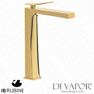 IB Rubinetti WA202OS Wave Tall Monohole Washbasin Mixer Complete with Drain Spare Parts