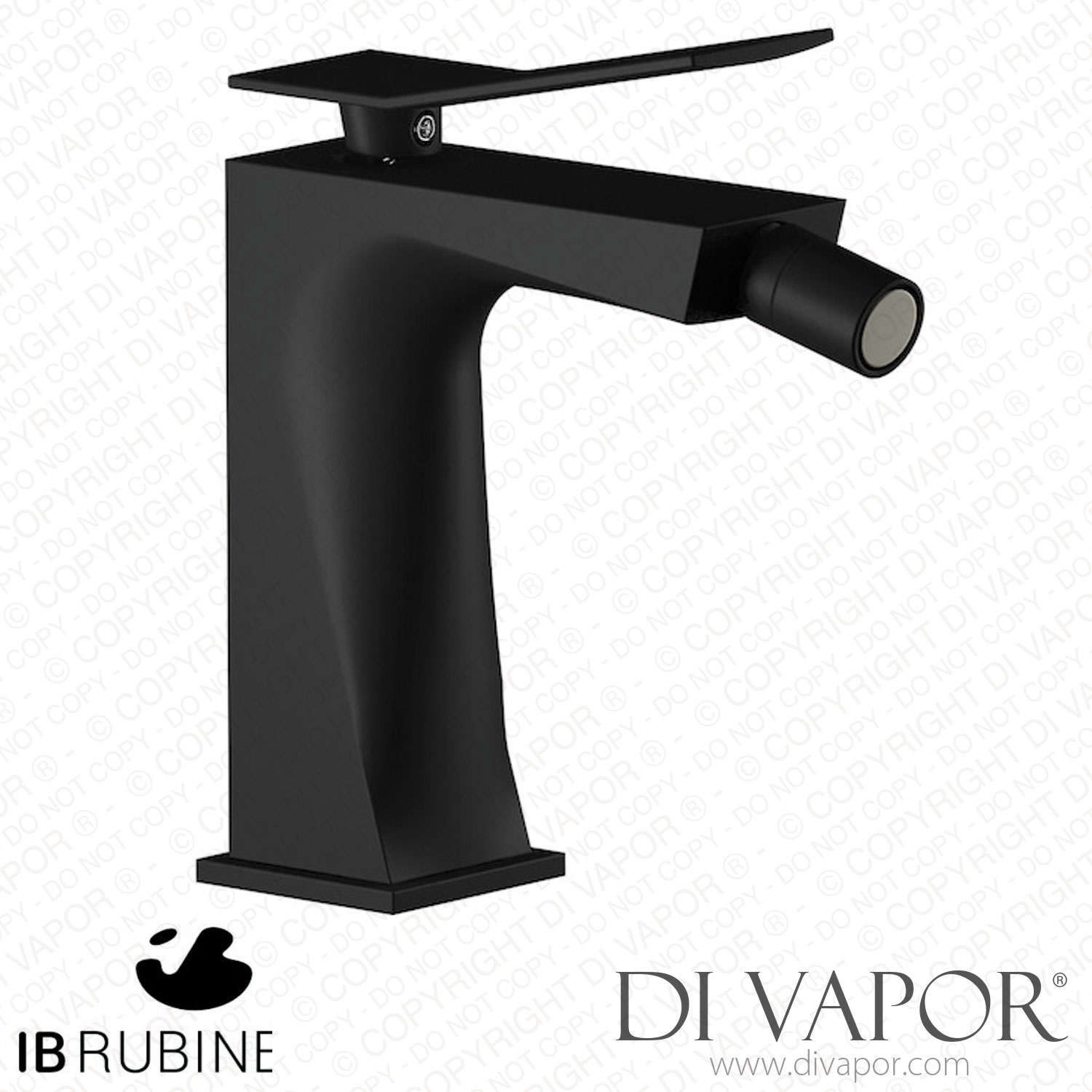 IB Rubinetti WA220NP Wave Monohole Bidet Mixer Complete with Drain Spare  Parts