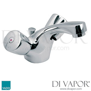 VADO WAR-200/CD-C/P Warwick Mono Basin Tap Mixer Deck Mounted with Pop-up Waste Spare Parts