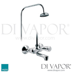 VADO WAR-221/R/CD-C/P Warwick Exposed Bath Shower Mixer Spare Parts