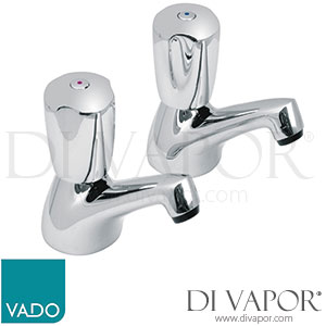VADO WAR-236/CD-C/P Warwick Deck Mounted Bath Pillar Taps Spare Parts