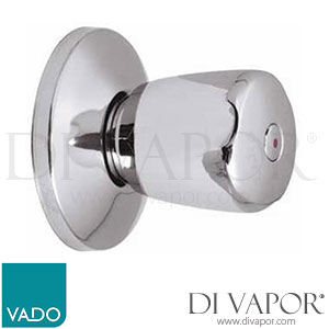VADO WAR-243-1/2-C/P Warwick Concealed Stop Valve 1/2
