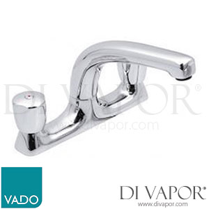 VADO WAR-253-C/P Warwick 2 Hole Kitchen Tap Sink Mixer Deck Mounted Spare Parts