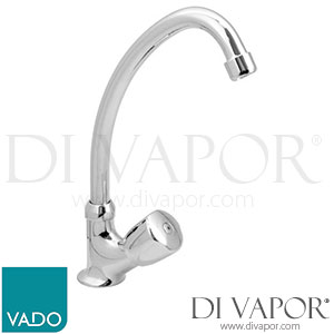 VADO WAR-256C-C/P Warwick Kitchen Sink Pillar Cock Deck Mounted Tap Spare Parts