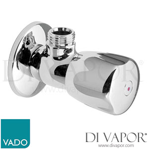 VADO WAR-260-C/P Warwick Wall Mounted Angle Valve 1/2