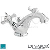 VADO Wentworth Mono Basin Tap Mixer Deck Mounted Pop-up Waste Spare Parts