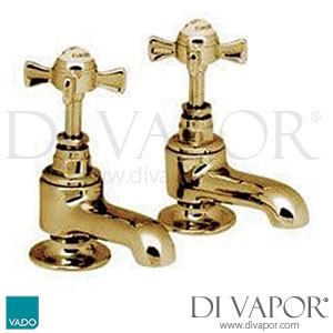 VADO WEN-136-A/G Wentworth Bath Pillar Taps Deck Mounted Spare Parts