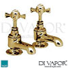 VADO Wentworth Bath Pillar Taps Deck Mounted Spare Parts