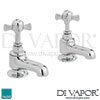 VADO WEN-136-C/P Wentworth Bath Pillar Taps Spare Parts