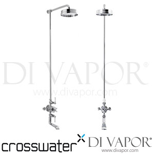 Crosswater WF_BSM_BLV Waldorf Thermostatic Bath Shower Mixer with Fixed Head Spare Parts