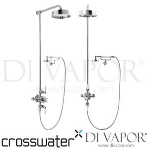 Crosswater WF_CRADLE_BLV Waldorf Thermostatic Shower Valve with Fixed Head & Shower Handset Spare Parts