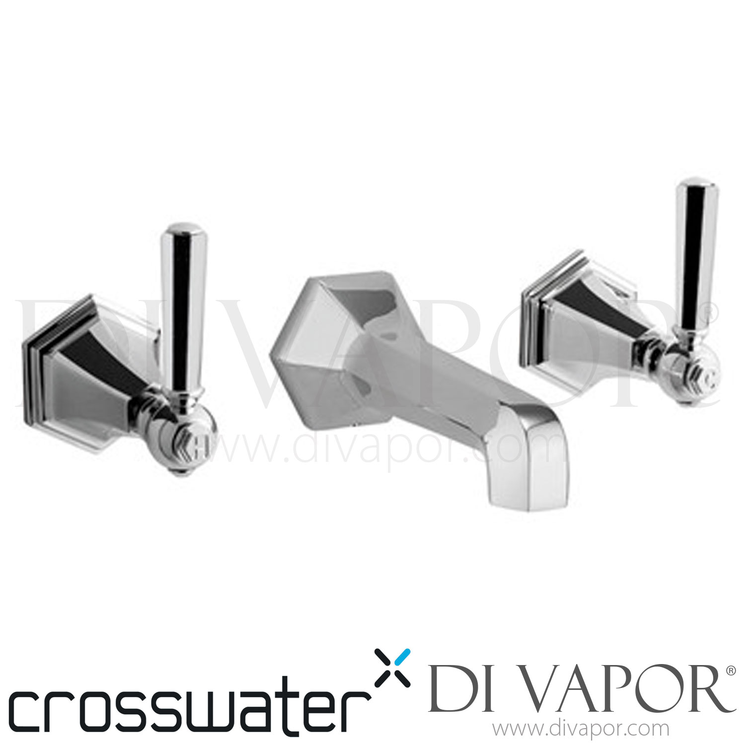 Crosswater WF131WNC_CLV+ Waldorf Lever 3TH Basin Mixer Wall Mounted Tap Spare Parts