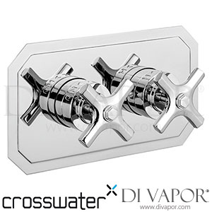 Crosswater WF1501RC_VS+ Waldorf Crosshead Thermostatic Shower Valve with 2 Way Diverter Spare Parts