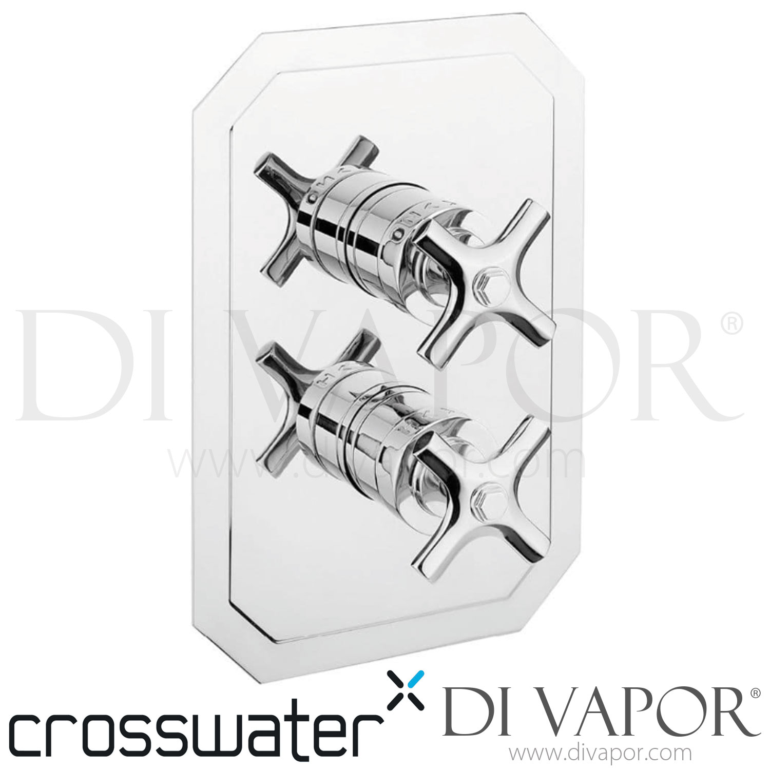 Crosswater WF2500RC+ Waldorf Crosshead 2500 Thermostatic Shower Valve with 3 Way Diverter Spare Parts