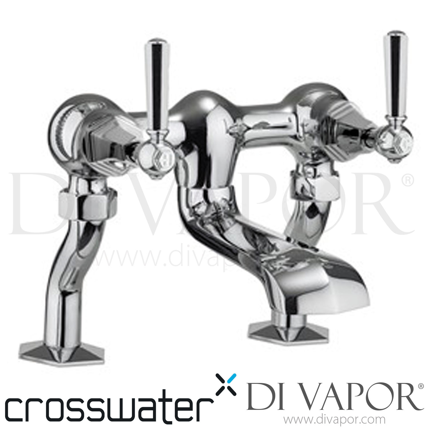 Crosswater WF322DC_CLV+ Waldorf Chrome Lever Bath Filler Spare Parts