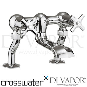 Crosswater WF322DC Waldorf Art Deco Crosshead Bath Filler Tap Spare Parts