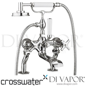 Crosswater WF422DC Waldorf Crosshead Bath Filler with Bath Legs and Floor Plate Tap Spare Parts