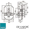 VADO WG-15951-AG Spare Parts Diagram